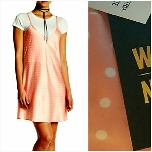 New WANT & NEED Dress Necklace Set Dotty Twofer